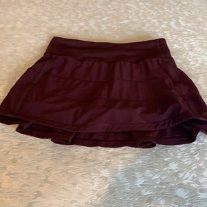 Lululemon tennis skirt